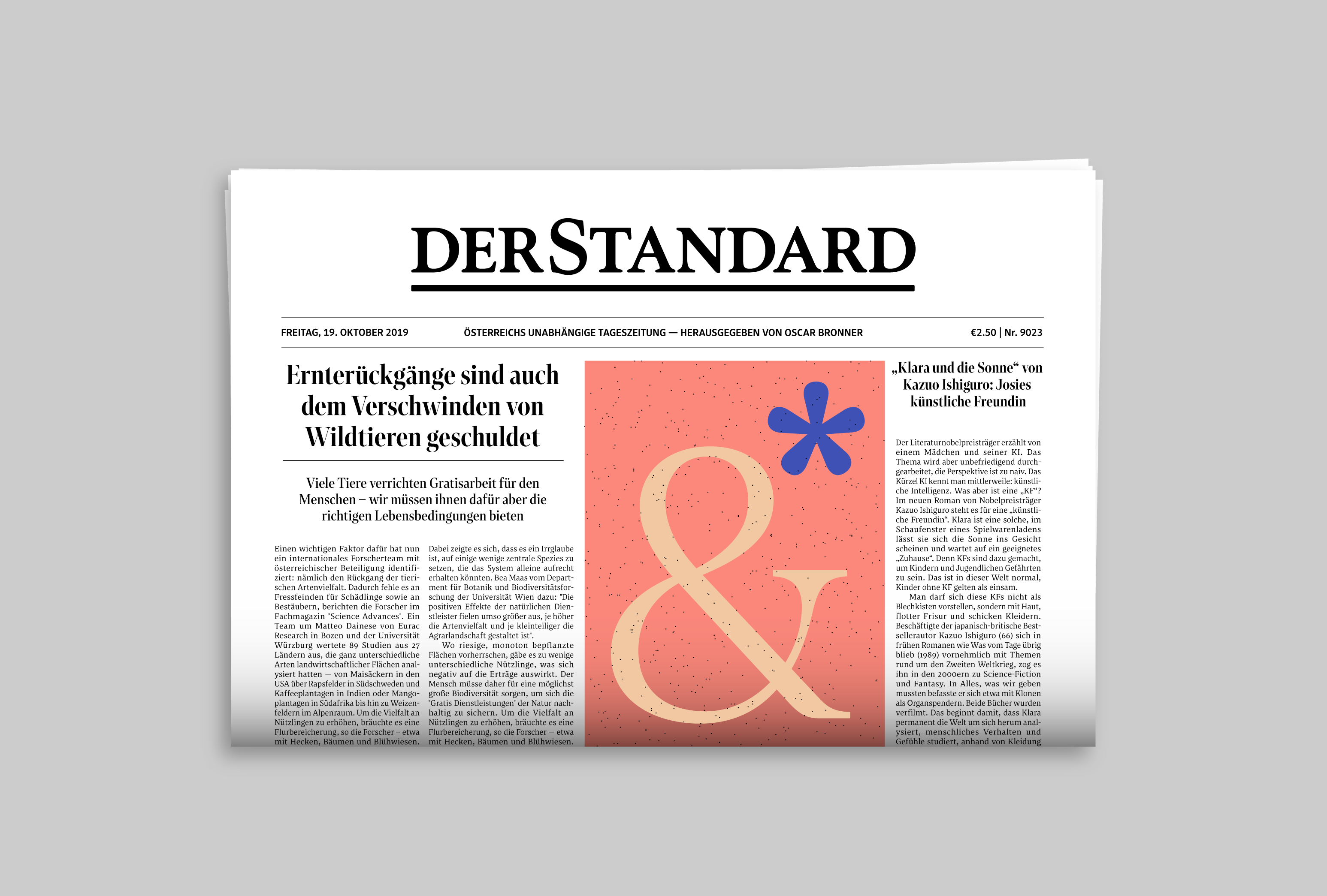 Custom Fonts for Der Standard